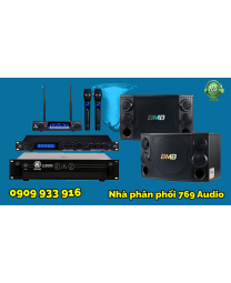 Dàn Karaoke Đẩy Komi K8002+ Loa BMB CSD 2000SE+ Vang Số JBL VX8+ Micro JBL Vm300