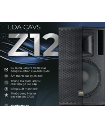 Loa Full CAVS Z12 | Công Suất 1000W