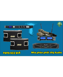 Dàn Karaoke Đẩy Crown XLi 1500+ Loa BMB CSV 450SE+ Vang Số JBL Kx180A+ Micro Musicwave HS1700