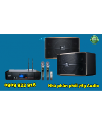 Dàn Karaoke Đẩy Liền Vang Oris 77VM ( Tặng Kèm 2 mic)+ Loa JBL Pasion 12