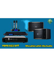 Dàn Karaoke Đẩy Komi 8002+ Loa JBL Pasion 12+ Vang Số JBL VX8+ Micro JBL VM200