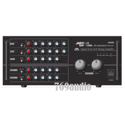 Ampli Jarguar Suhyoung KMS-606 Gold Classic | Amplifier Karaoke bluetooth