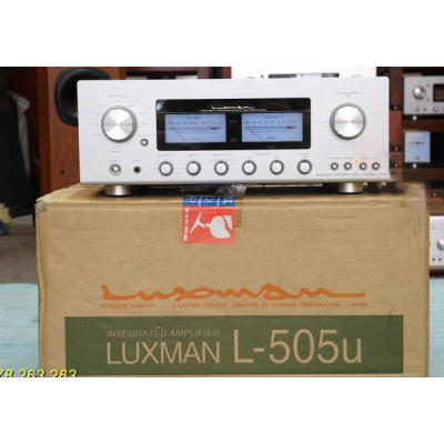 Amply Luxman L505U Silver xuất sắc như mới