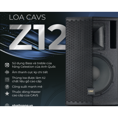 Loa Full CAVS Z12 | Công Suất 1000W