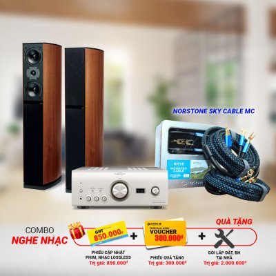 Bộ dàn Denon PMA 1600 NE - Loa Jamo D590