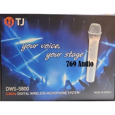 Micro Không Dây TJ DWS 5800 | Cao cấp Hàn Quốc | Có Pin Sạc