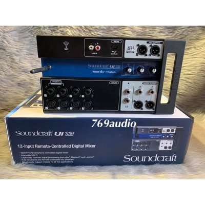 Mixer Soundcraft UI12 | Mixer Kỹ Thuật số | 12 Kênh | Digital