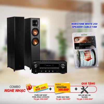 Dàn Denon PMA 800NE - Loa Klipsch R 620F II