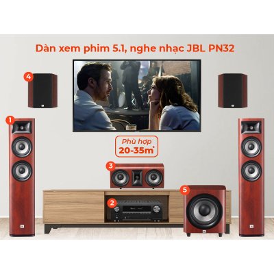 Dàn Denon X3700H - Loa JBL 680