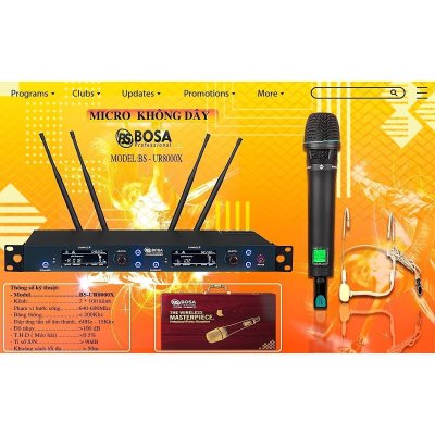 Micro hội nghị Bosa UR 8000X