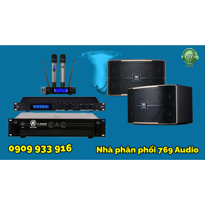 Dàn Karaoke Đẩy Komi 8002+ Loa JBL Pasion 12+ Vang Số JBL VX8+ Micro JBL VM200