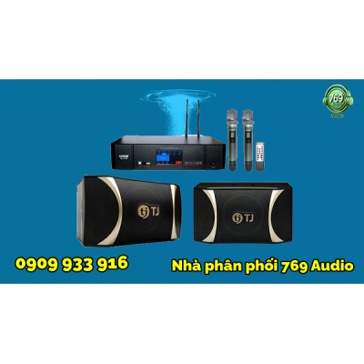 Dàn Karaoke Đẩy Liền Vang Oris 77VM( Tặng Kèm 2 mic) + Loa TJ G120