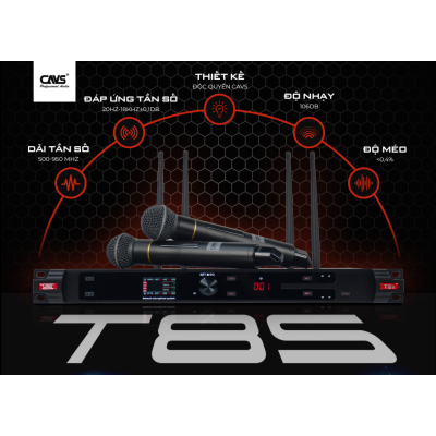 Mic không dây CAVS T8s