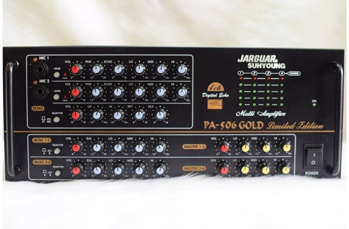 amply karaoke jarguar 506 gold limited edition