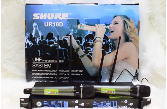 khui hộp Shure UR18D