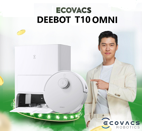 Robot Hút Bụi Lau Nhà Ecovacs Deebot T10 OMNIE| Bản Quốc Tế | Chính Hãng