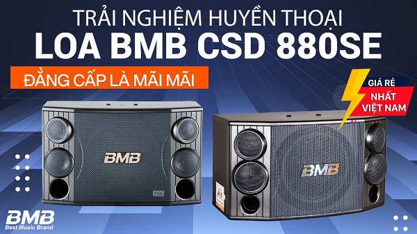 Đầu Tư Hợp Lí Với Loa BMB