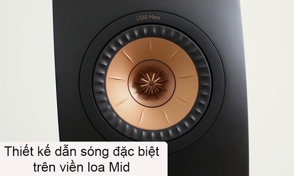Loa KEF LS50 Meta Thiết Kế Tối Ưu