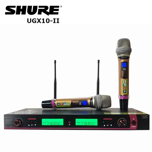 Điều Chỉnh Micro UGX10 II Với Mixer