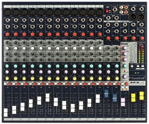 Ứng Dụng Hiệu Ứng Mixer Soundcraft EFX12 
