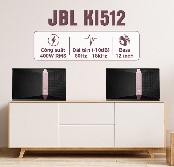 JBL KI 512 Phù Hợp Với Nhiều Không Gian