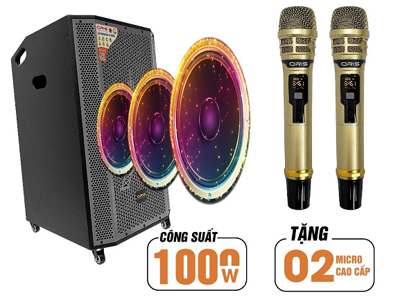 Giới thiệu dòng loa kéo ORIS TO 15T8