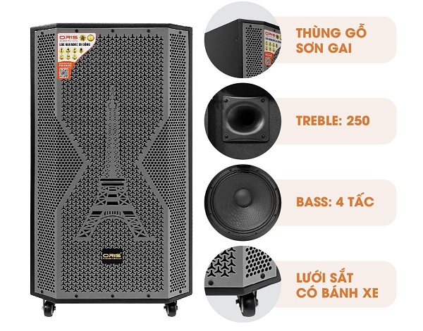 Chất lượng âm bass và treble của loa kéo karaoke có quan trọng không?