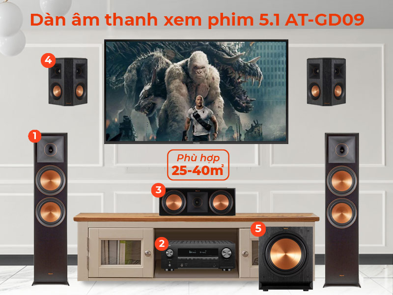 Dàn âm thanh xem phim denon