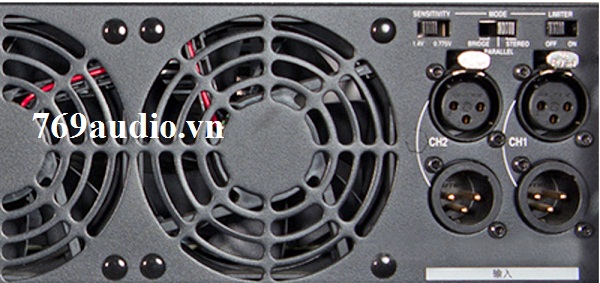 mặt sau cục đẩy Crown KVS 700