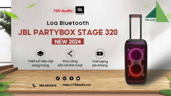 769 Audio Đại lý Ủy Quyền Chính Hãng JBL Partbox Stage 320