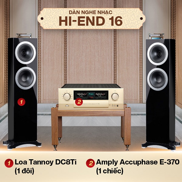 Accuphase Với Loa Tannoy