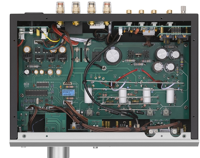 Hình ảnh khui hộp & đánh giá thực tế Amply Đèn Luxman SQ-N150