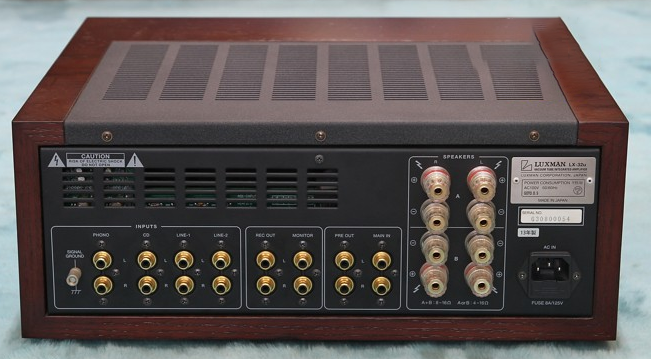 Hình ảnh khui hộp & Đánh giá thực tế Amply Đèn Luxman LX32U Fullbox đẹp như mới