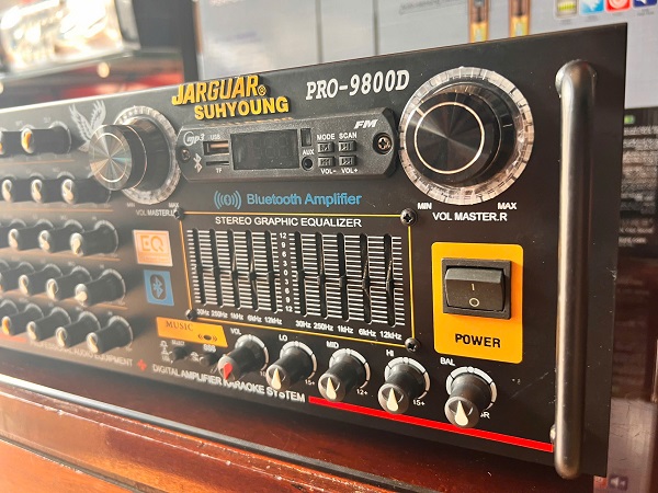 Amply Jarguar Suhyoung Pro 9800D 16 Sò Mạnh