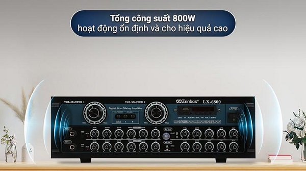 Amply Karaoke Cho Không Gian Nhỏ