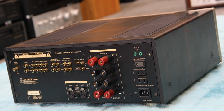 Hình ảnh khui hộp & Đánh giá thực tế Amply Luxman L-505S Đẹp Xuất Sắc