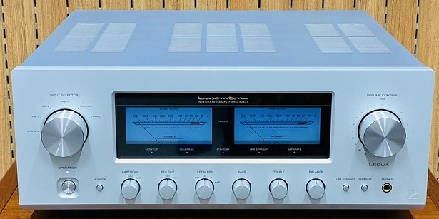 Amply Luxman L-505UX Silver – Âm thanh Hi-Res sống động, thiết kế tinh tế