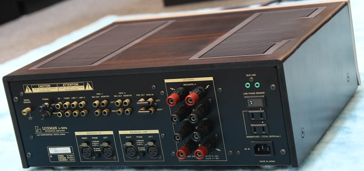 Hình ảnh khui hộp & Đánh giá thực tế Amply Luxman L-507SII Đẹp Xuất Sắc