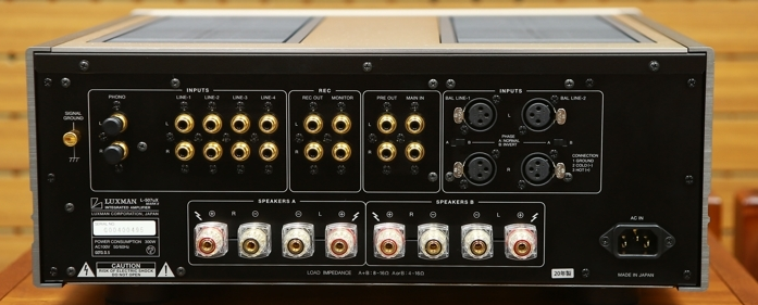 Hình ảnh khui hộp & Đánh giá thực tế Amply Luxman L-507UX MKII Hàng Đẹp Xuất Sắc