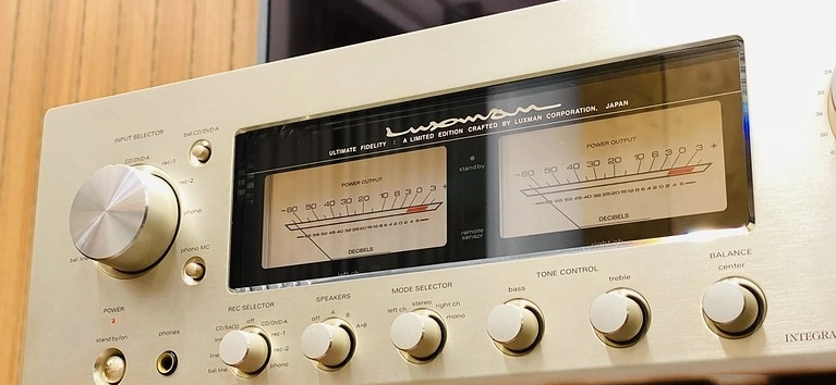 Hình ảnh khui hộp & Đánh giá thực tế Amply Luxman L-509F Đẹp Xuất Sắc