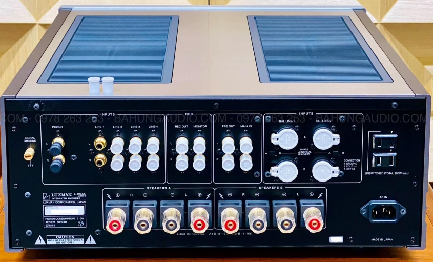 Thông tin chi tiết Amply Luxman L-590AX MKii