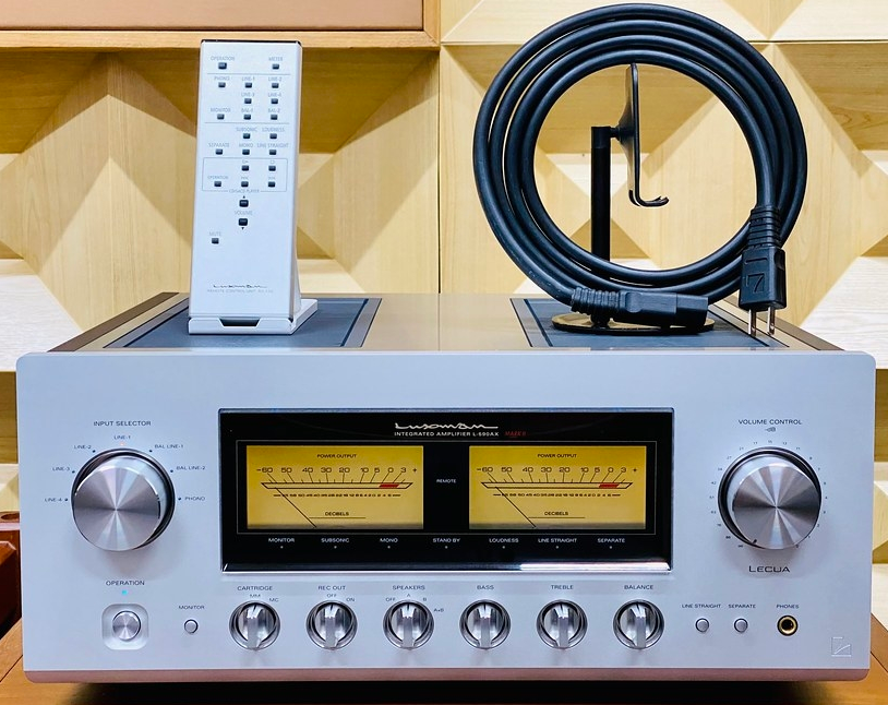 Amply Luxman L-590AX MKii – Âm thanh Hi-End Hi-Res, mạnh mẽ và tinh tế