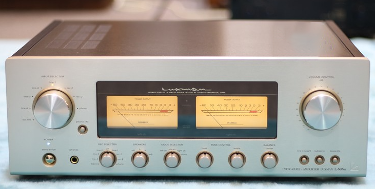 Amply Luxman L505U Gold fullbox như mới – Âm thanh Hi-Res, đỉnh cao chất lượng