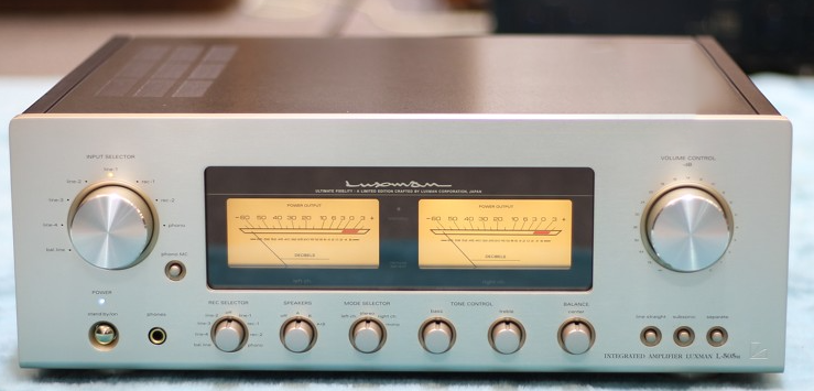 Amply Luxman L505U Gold xuất sắc như mới – Âm thanh Hi-End sống động