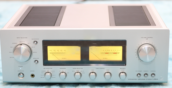 Amply Luxman L550A xuất sắc full đồ zin – Âm thanh Hi-End sống động