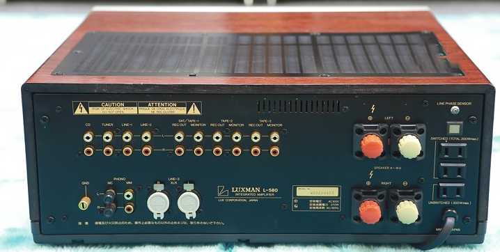 Thông tin Chi tiết Amply Luxman L580 hoa khôi giá rất tốt