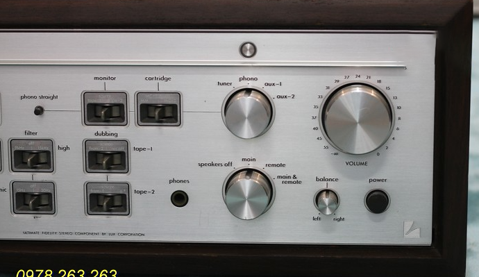 Hình ảnh khui hộp & Đánh giá thực tế Amply Luxman L68A chữ ký