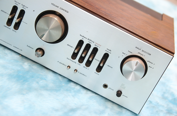 Bằng chứng thực tế Amply Luxman L80