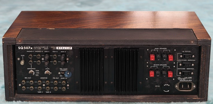 Ưu nhược điểm Amply Luxman SQ 507X Đẹp xuất sắc