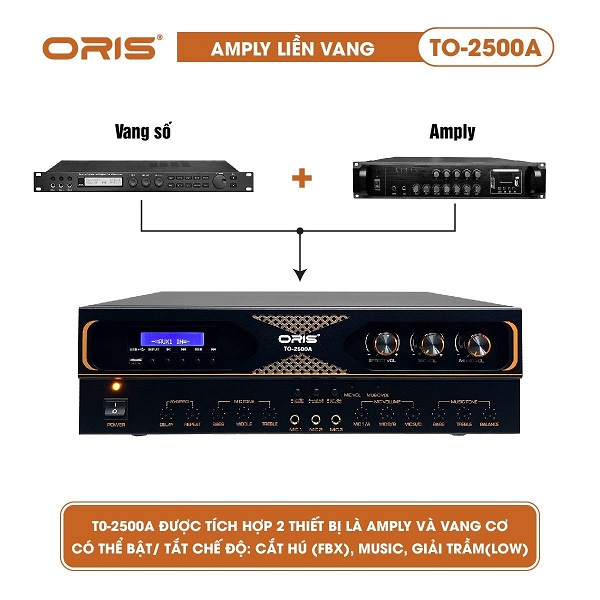 Amply Tích Hợp Vang Số